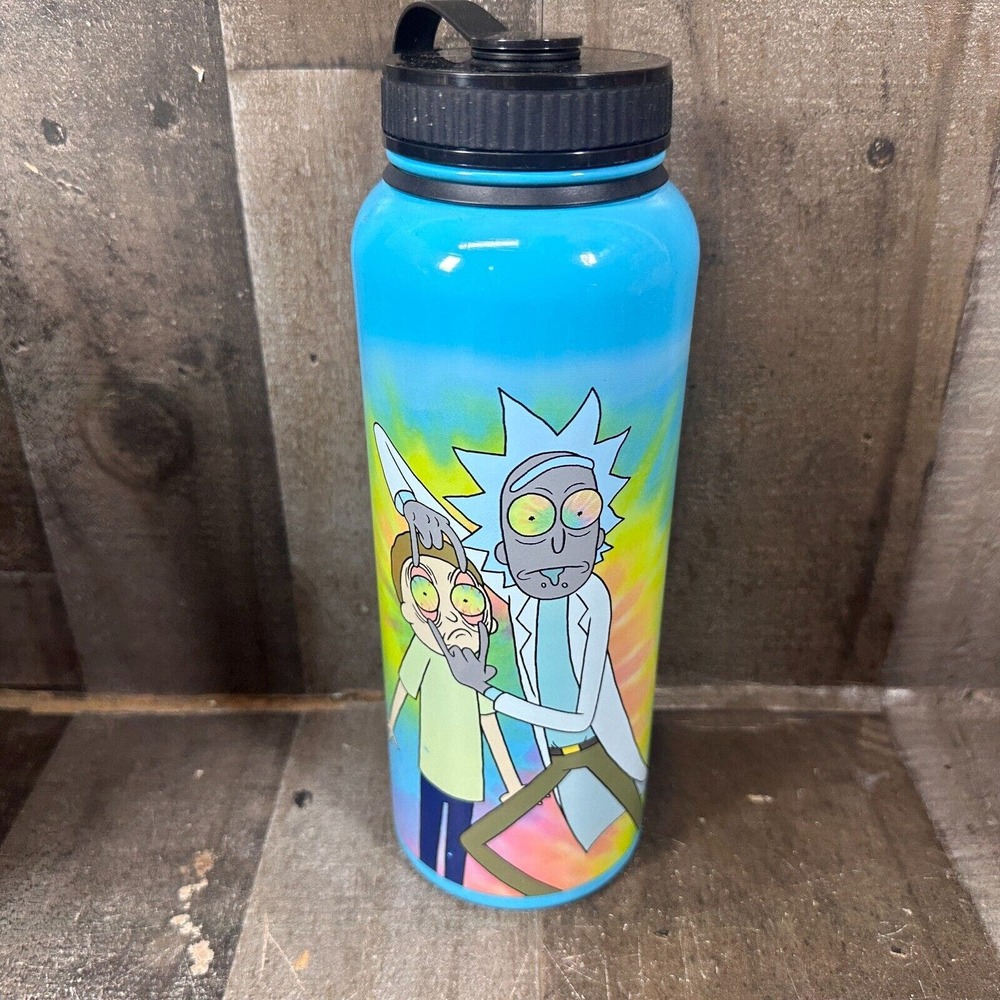 Rick and Morty Tumbler Cartton Network 2019 Adult Swim Cold Liquid